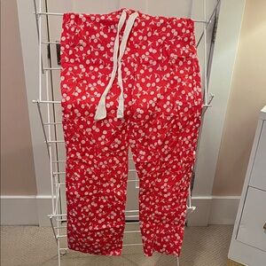 Boden 100% Cotton Cherry Print Pajama Pants